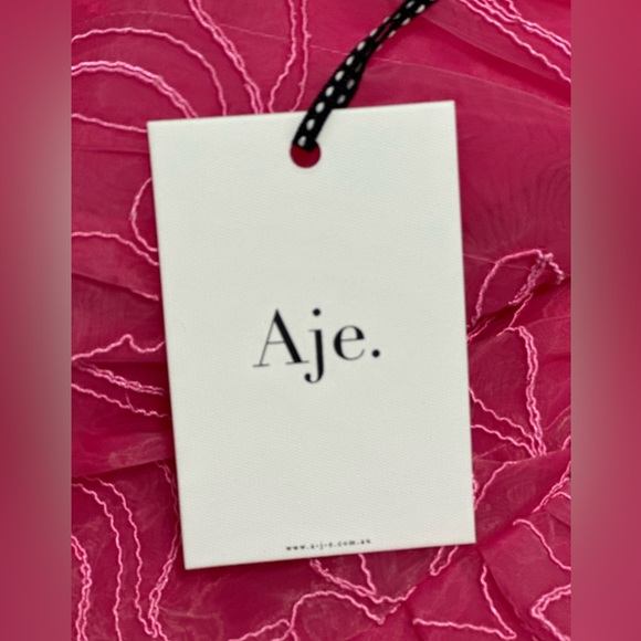 Aje Evangeline Cornelli Maxi Dress in Protea Pink, size 4 AUS (0 US) - Picture 8 of 11